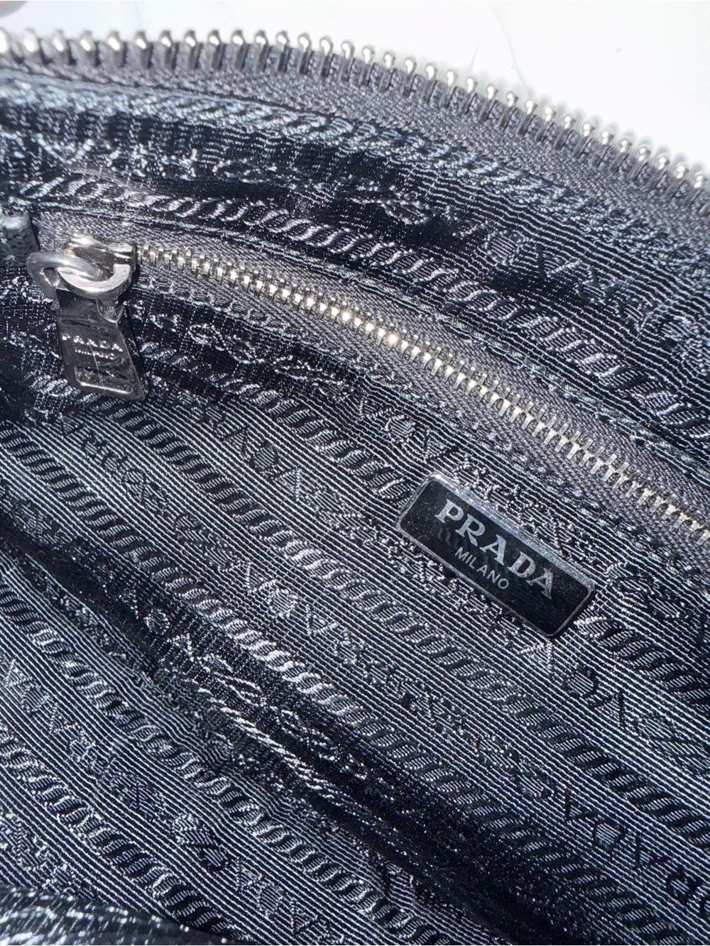 Authentic Prada Quilted Black Shoulder Bag with Chain Strap in great condition - Picture 9 of 9